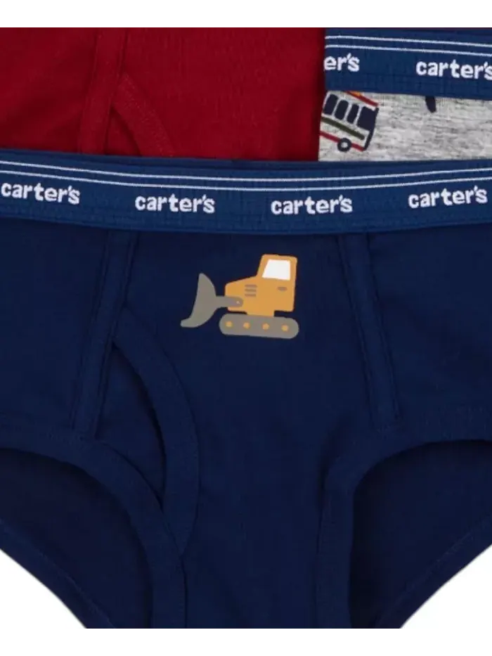 Набор из 7 боксеров для мальчиков с тематикой строительства Carter'S — изображение 5 из 6