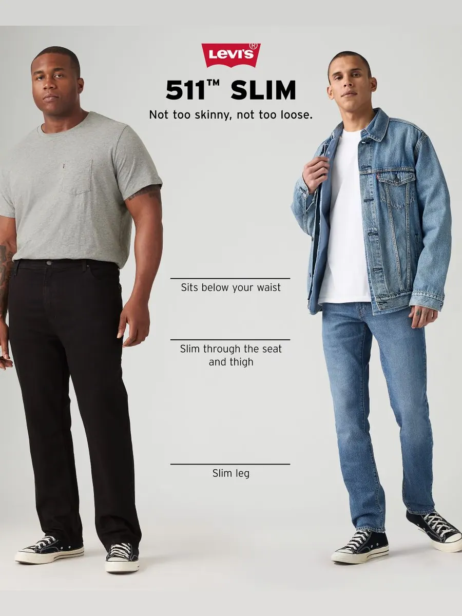 Мужские джинсы 511 Slim All Seasons Tech Stretch Levi's, Kota Kupang — изображение 5 из 5