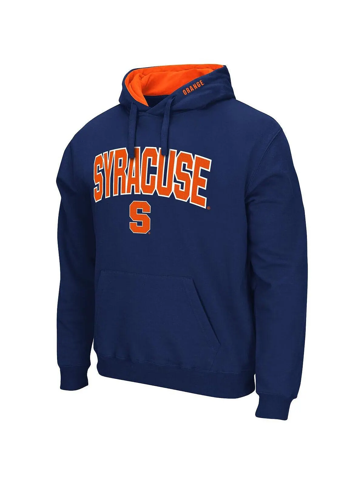 Мужская темно-синяя толстовка с капюшоном syracuse orange arch и logo 3.0 Colosseum — изображение 2 из 3, темно-синий