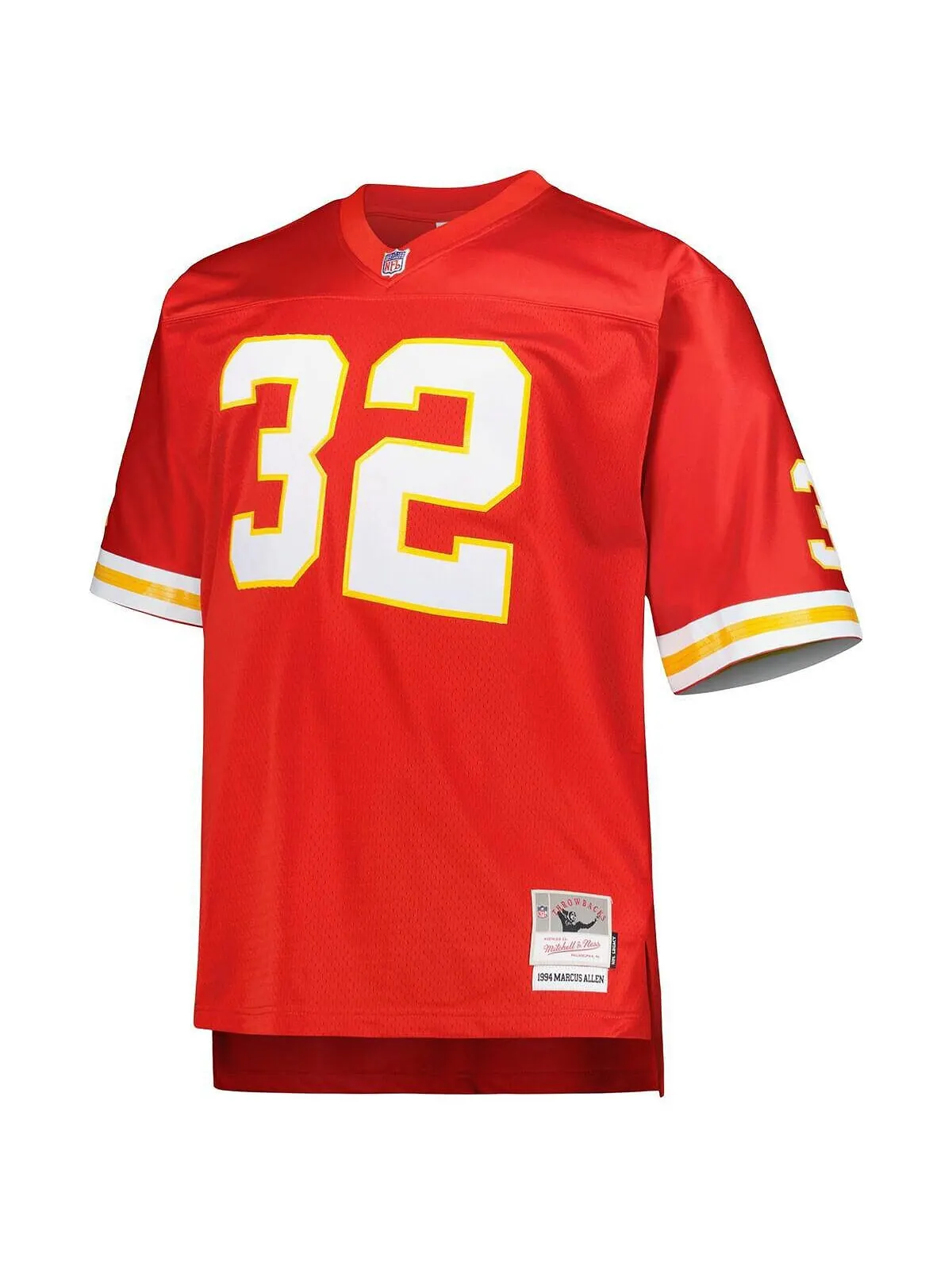 Мужская футболка marcus allen red kansas city chiefs big and tall 1994 года, копия джерси для — изображение 3 из 3, красный