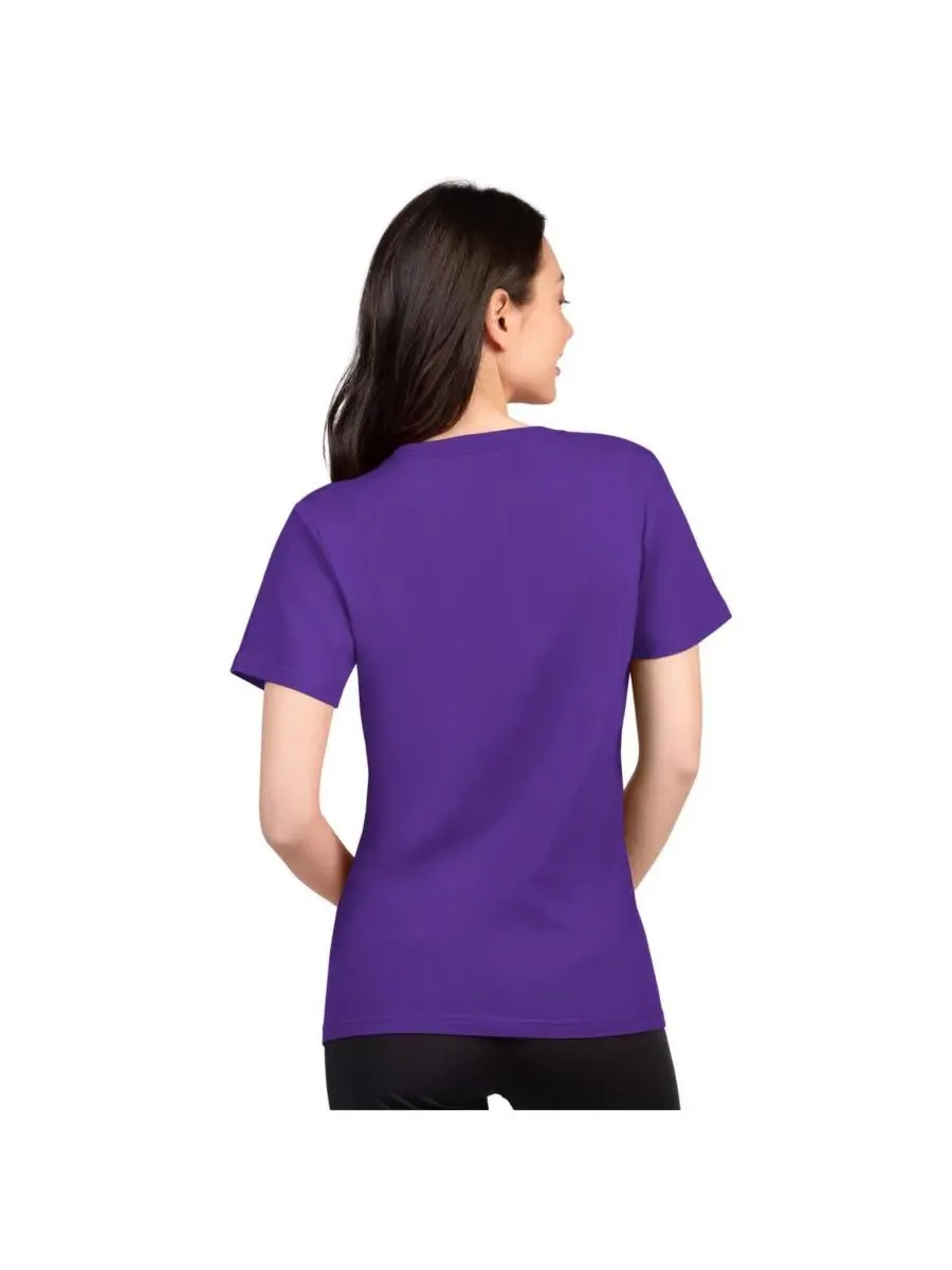 G-III 4Her by Carl Banks Женская фиолетовая футболка Minnesota Vikings Super-Slim Lightweight — изображение 2 из 2