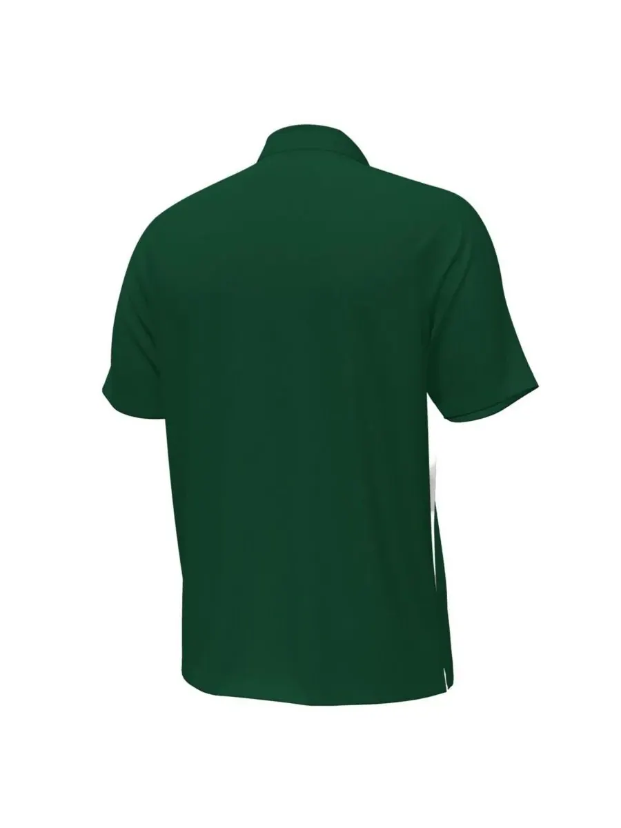 Under Armour Мужская зеленая футболка-поло Colorado State Rams Sideline Title Performance — изображение 2 из 3, зеленый