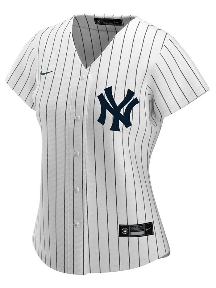 Женская копия домашней футболки игрока Gerrit Cole White New York Yankees Nike — изображение 3 из 3, белый