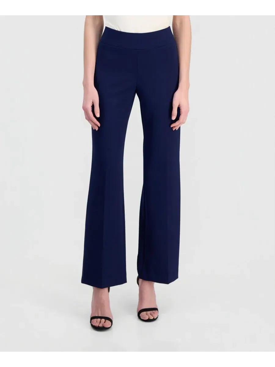 Укороченные широкие брюки с высокой посадкой Anne Klein — изображение 2 из 3