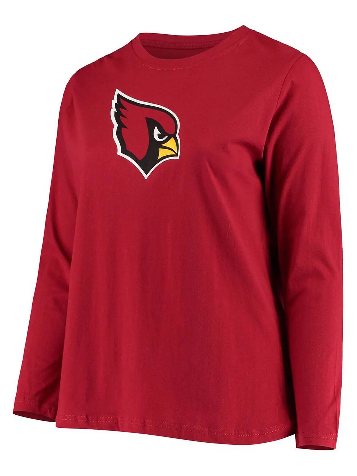 Женская футболка больших размеров с длинным рукавом и логотипом Cardinal Arizona Cardinals Primary — изображение 3 из 3