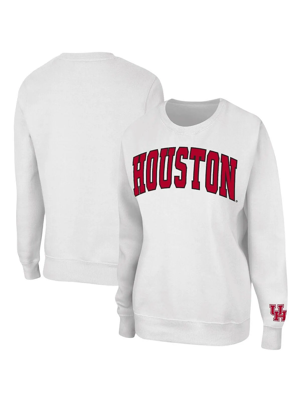 Женский белый пуловер Houston Cougars Campanile свитшот Colosseum — изображение 1 из 2