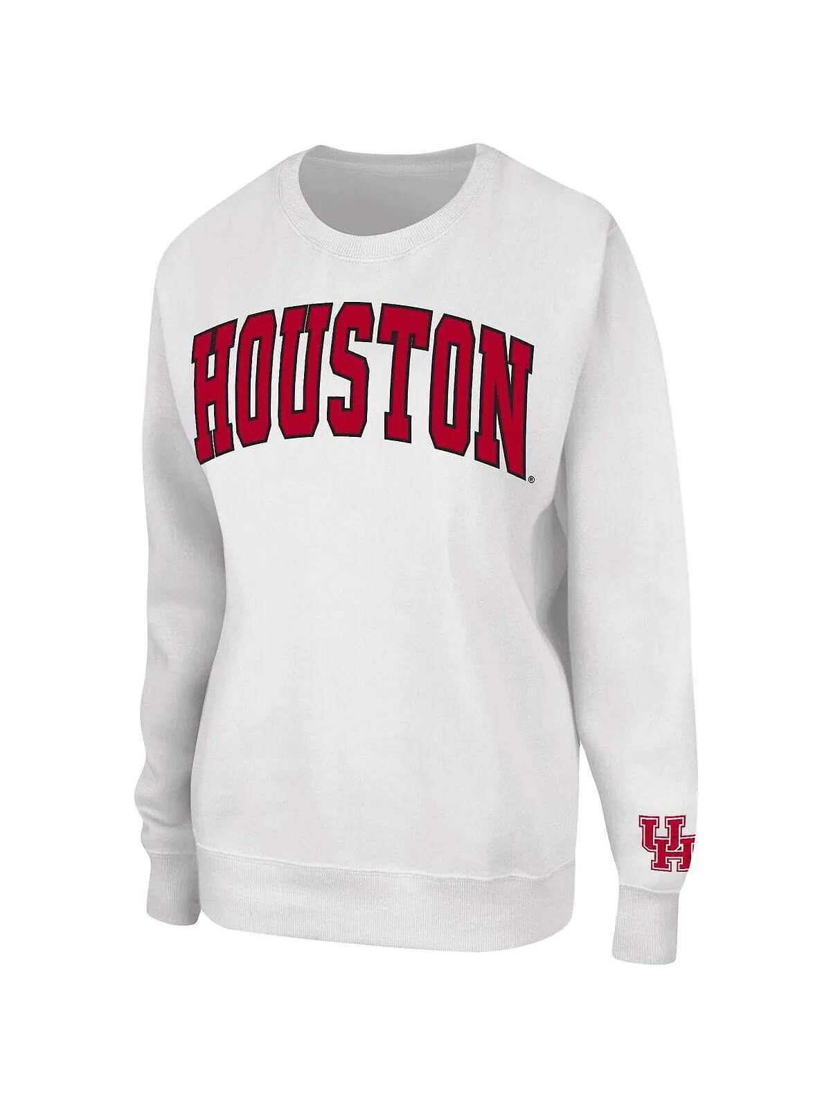 Женский белый пуловер Houston Cougars Campanile свитшот Colosseum — изображение 2 из 2