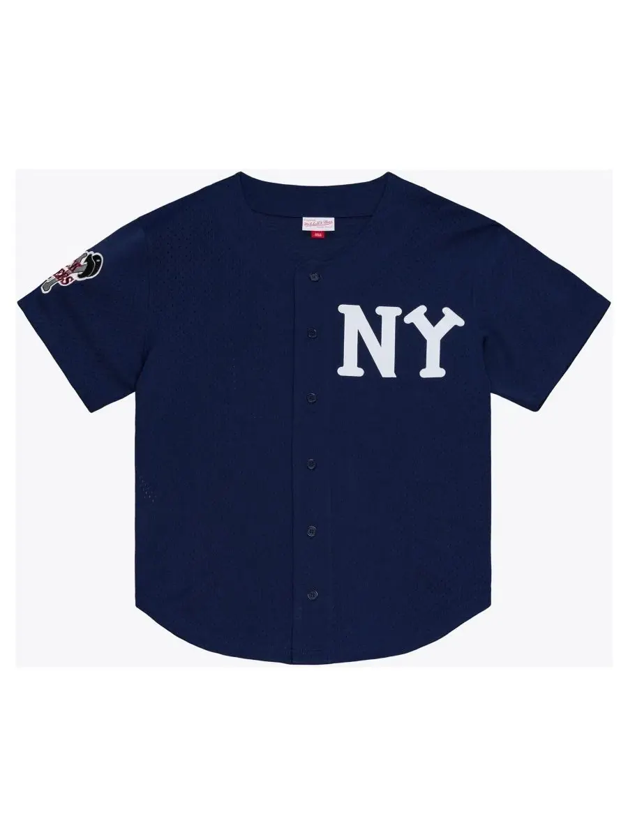 Бейсбольная джерси Aaron Judge New York Black Yankees Mitchell & Ness — изображение 1 из 2, темно-синий