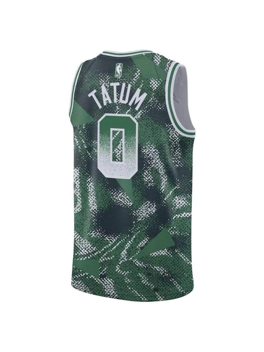 Баскетбольная джерси Nike с принтом, модель Jayson Tatum Select Series Swingman — изображение 3 из 3, зеленый