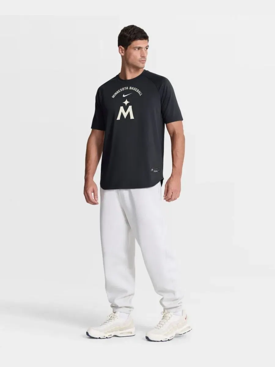 Бейсбольная футболка с рагланом Minnesota Twins Dri-FIT Nike — изображение 5 из 5, темно-синий