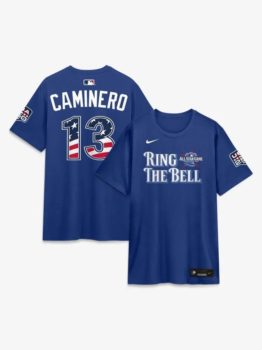 Футболка с длинным рукавом Junior Caminero Nike — изображение 1 из 3, синий