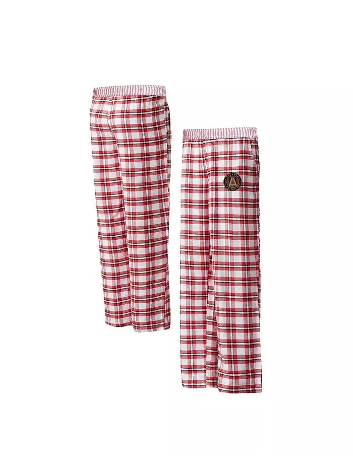 Женские красные брюки Atlanta United FC Sienna Flannel Concepts Sport — изображение 1 из 3