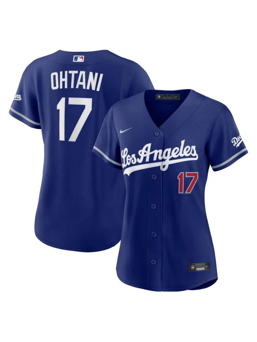 Джерси с принтом Shohei Ohtani Nike — изображение 1 из 3, королевский синий