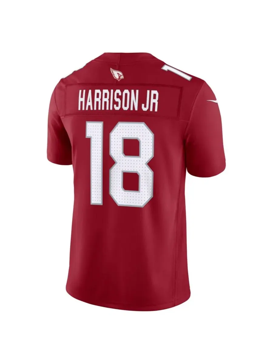 Футболка Nike Vapor F.U.S.E. с номером и фамилией игрока, Marvin Harrison Jr. — изображение 2 из 3, красный