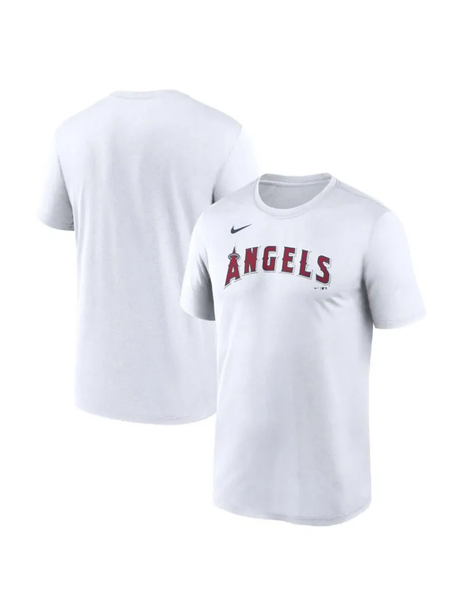 Футболка с технологией Dri-FIT, модель New Legend Wordmark Nike — изображение 1 из 2, белый
