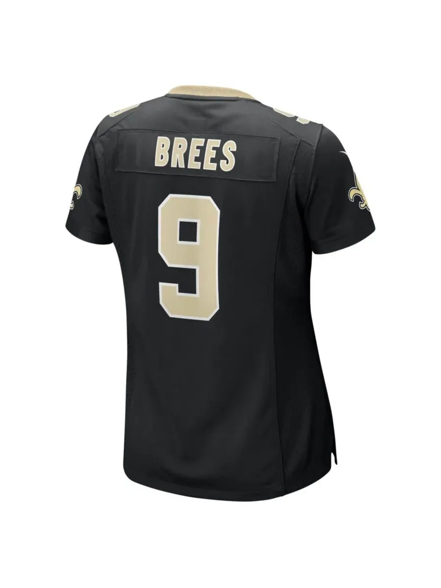 Футболка Nike Drew Brees Team Game Jersey — изображение 3 из 4, черный