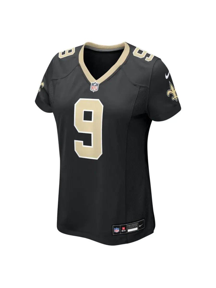 Футболка Nike Drew Brees Team Game Jersey — изображение 4 из 4, черный