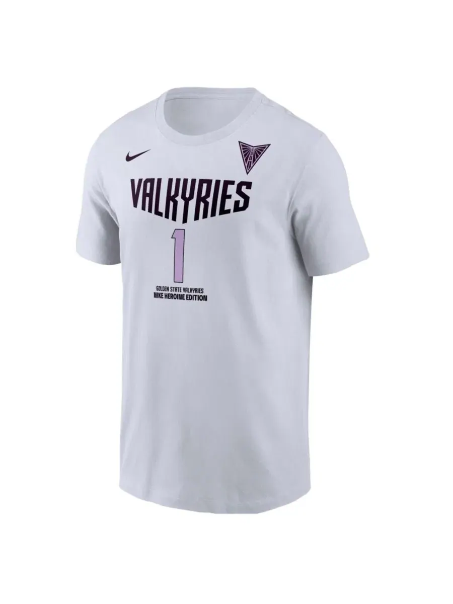 Футболка с принтом Gabby Williams Golden State Valkyries Heroine Edition Nike — изображение 2 из 3, белый