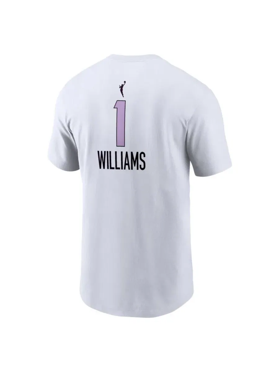 Футболка с принтом Gabby Williams Golden State Valkyries Heroine Edition Nike — изображение 3 из 3, белый