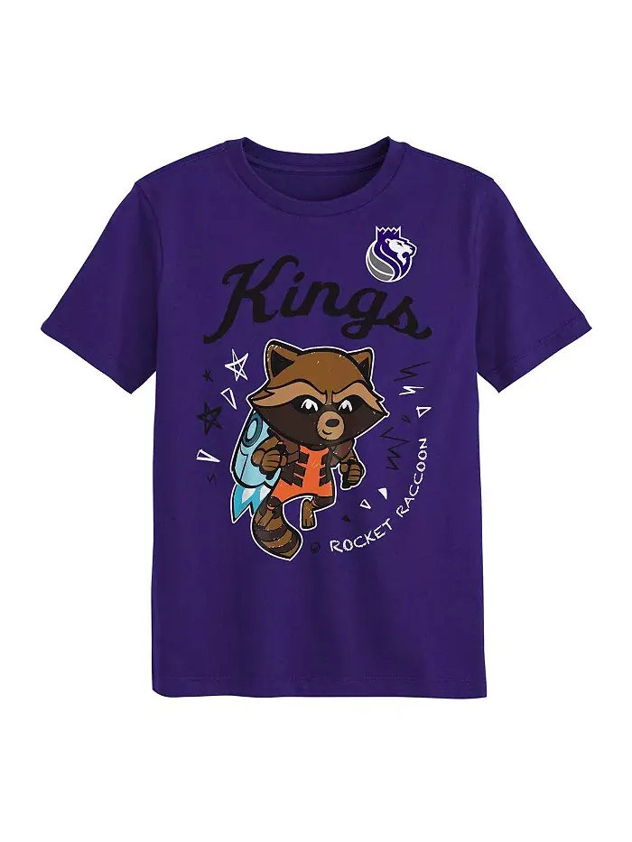 Детский набор из 2 футболок Sacramento Kings Guardians Of The Galaxy Outerstuff — изображение 3 из 3