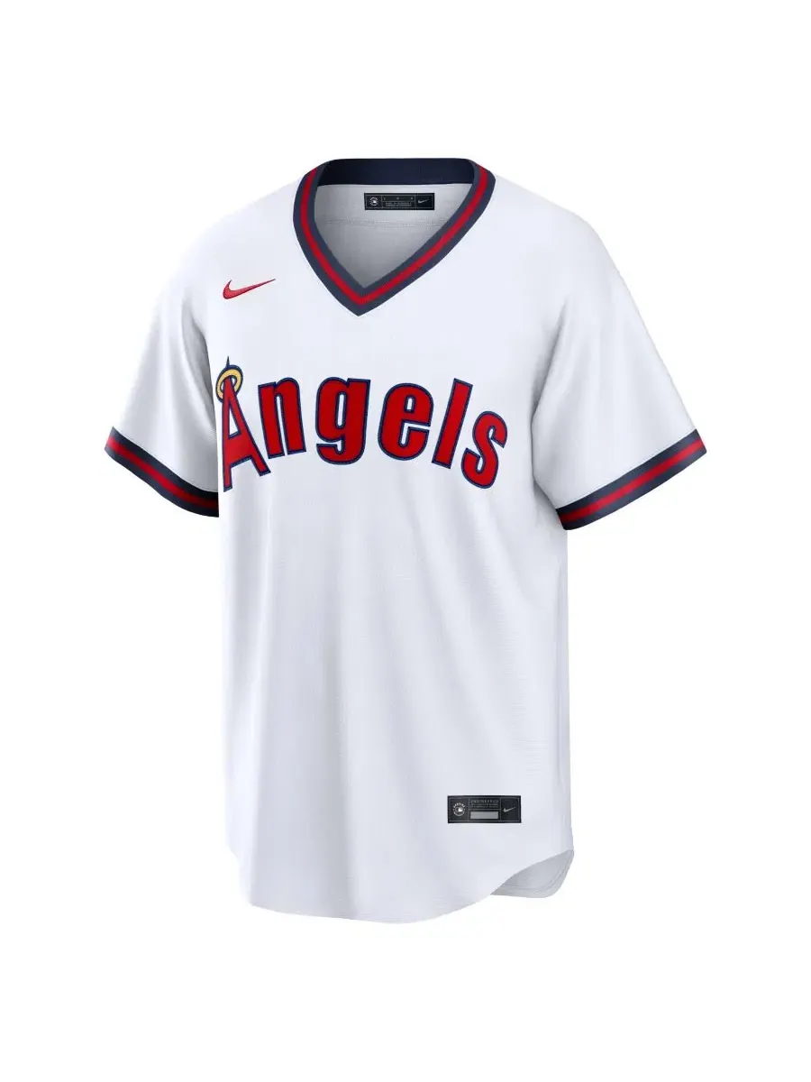 Мужская реплика джерси Nike Los Angeles Angels Logan O'Hoppe — изображение 2 из 3, белый