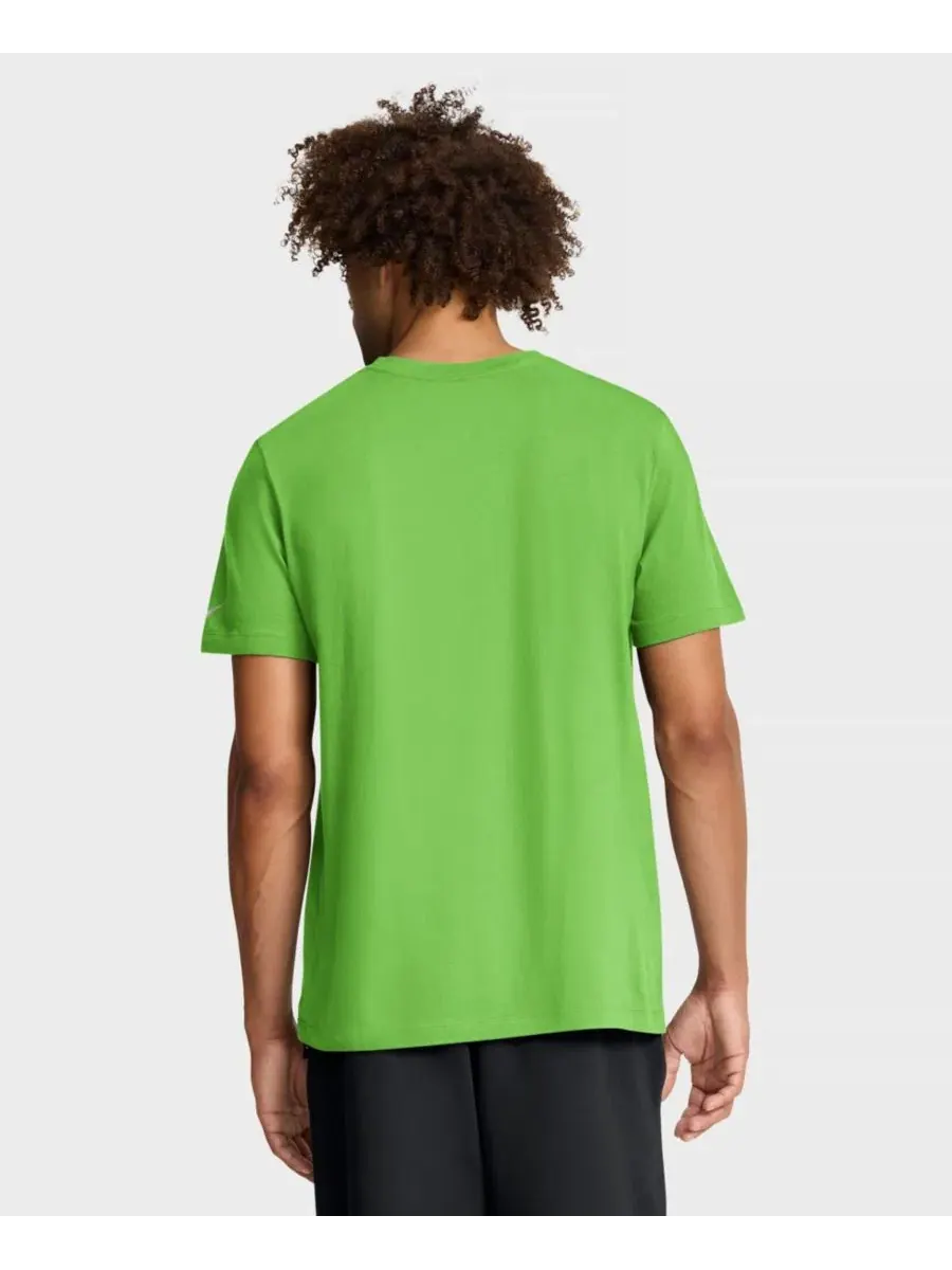 Футболка с коротким рукавом Nike Essential Logo Seattle Seahawks — изображение 4 из 5, неоновый зеленый