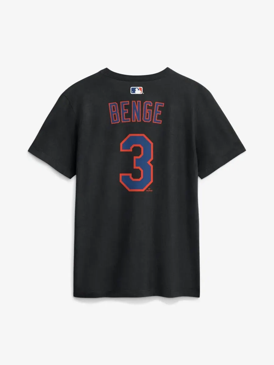 Футболка с именем и номером Carson Benge Nike — изображение 3 из 3, черный