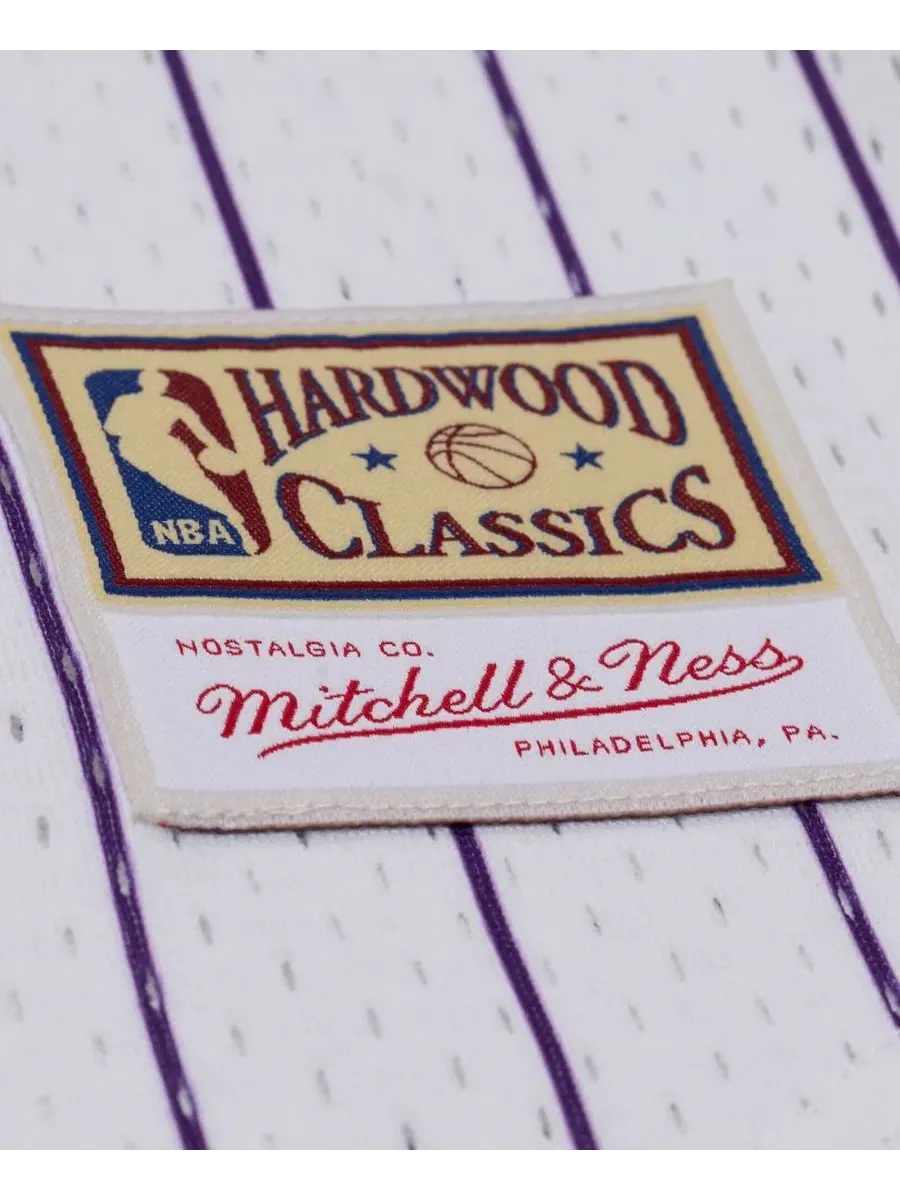 Мужская бейсбольная джерси с пинстрайпс Mitchell & Ness — изображение 3 из 5, белый