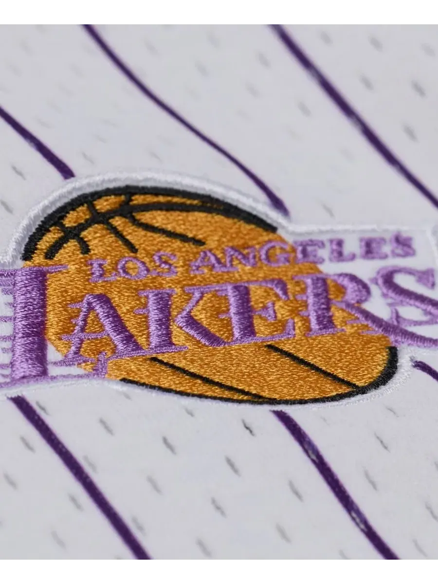 Мужская бейсбольная джерси с пинстрайпс Mitchell & Ness — изображение 4 из 5, белый