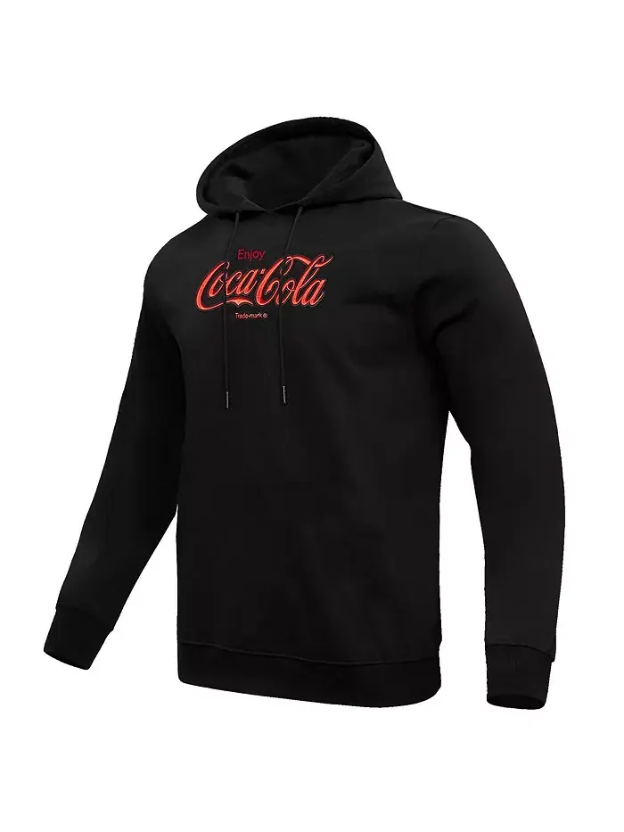 Мужская черная толстовка с капюшоном Coca-Cola Sharing A Coke Freeze Max — изображение 3 из 5