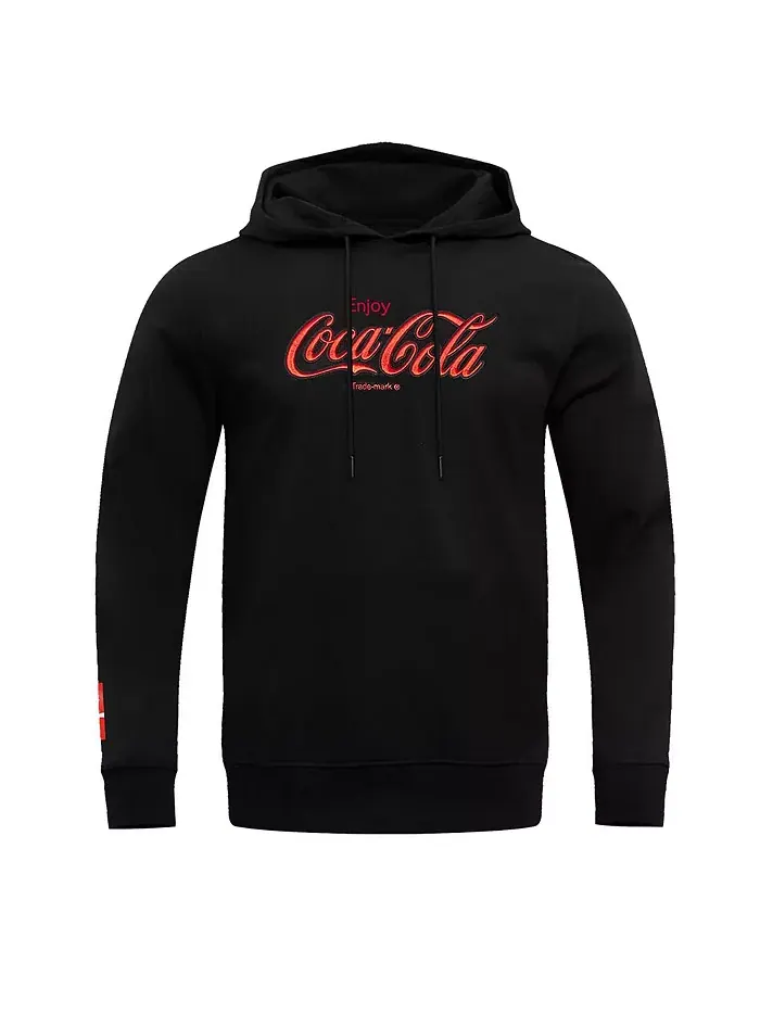 Мужская черная толстовка с капюшоном Coca-Cola Sharing A Coke Freeze Max — изображение 5 из 5