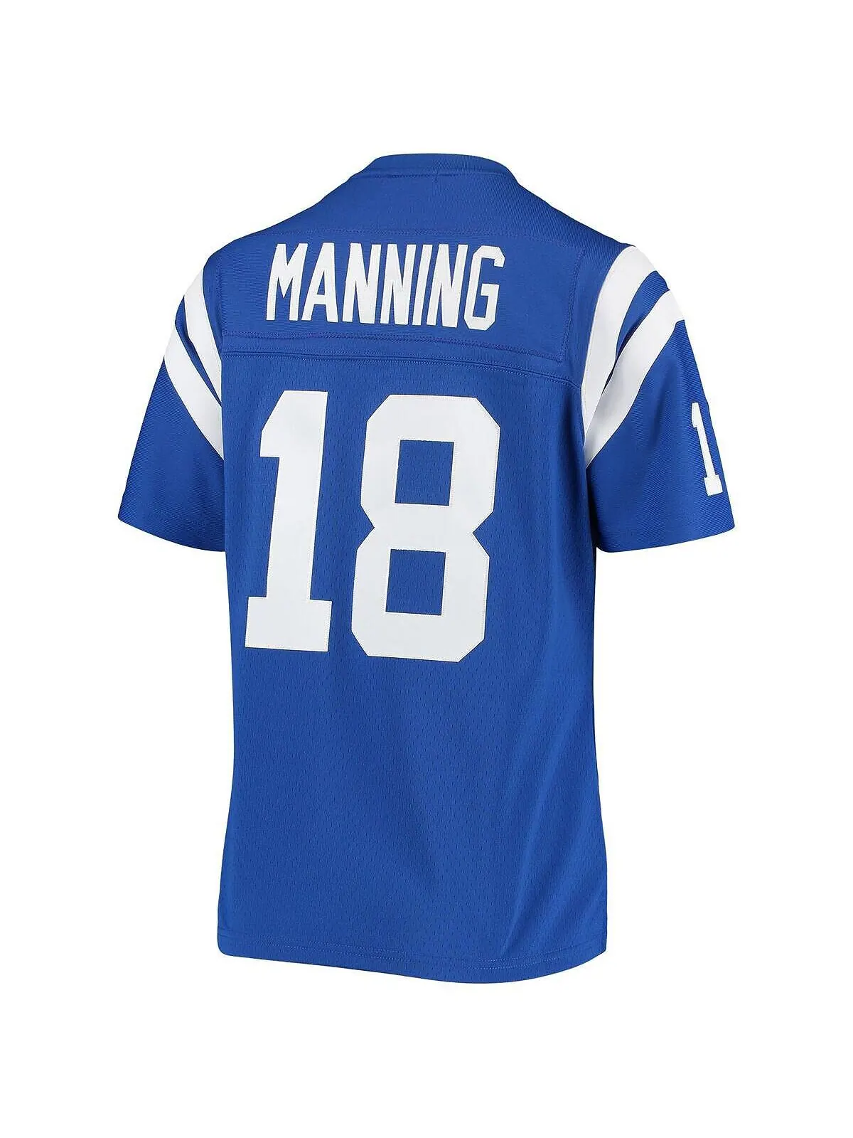 Женская футболка Peyton Manning Royal Indianapolis Colts 1998 Legacy Replica Mitchell & Ness — изображение 2 из 3