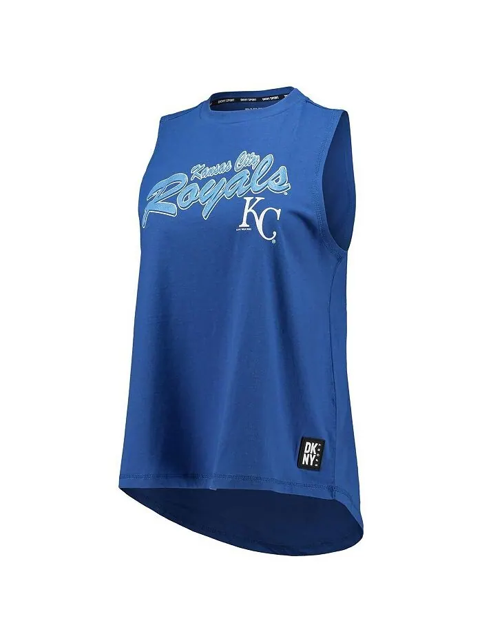 Женская майка Royal Kansas City Royals Marcie DKNY — изображение 2 из 4, королевский