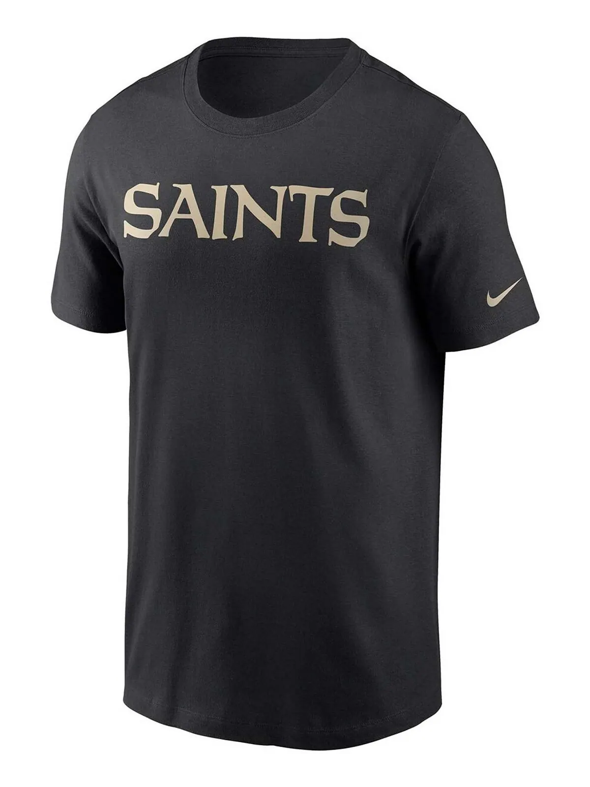 Мужская черная футболка с надписью New Orleans Saints Team Nike — изображение 2 из 3, черный
