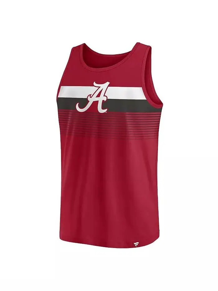Брендовая мужская майка Crimson Alabama Crimson Tide Wild Game Fanatics — изображение 3 из 3