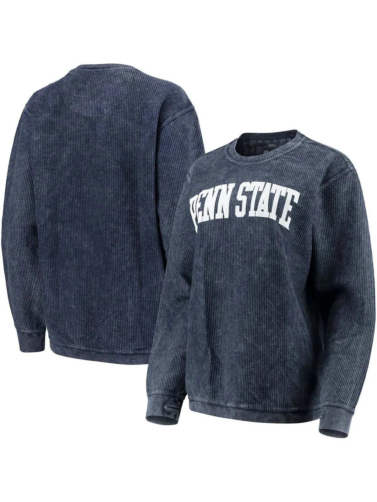 Женский темно-синий пуловер Penn State Nittany Lions с удобным шнурком в винтажном стиле, базовый — изображение 1 из 4