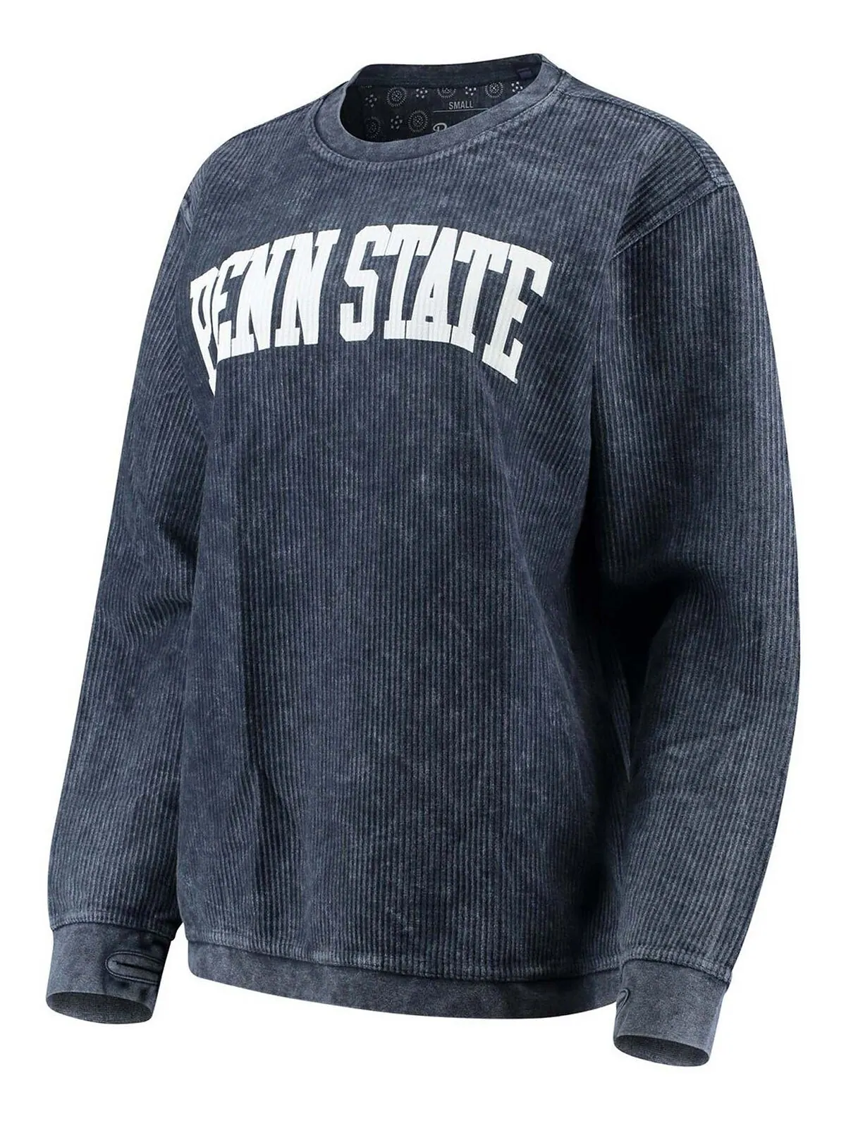 Женский темно-синий пуловер Penn State Nittany Lions с удобным шнурком в винтажном стиле, базовый — изображение 3 из 4