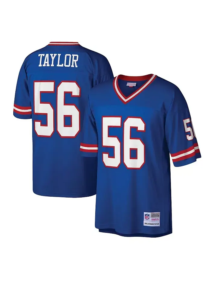 Мужская реплика джерси Lawrence Taylor Royal New York Giants Legacy Mitchell & Ness — изображение 1 из 1
