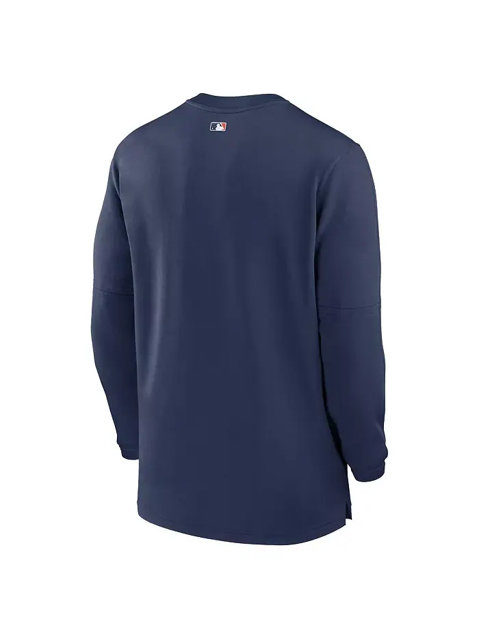Мужская синяя толстовка Houston Astros Authentic Collection Game Time Performance с молнией до — изображение 3 из 3