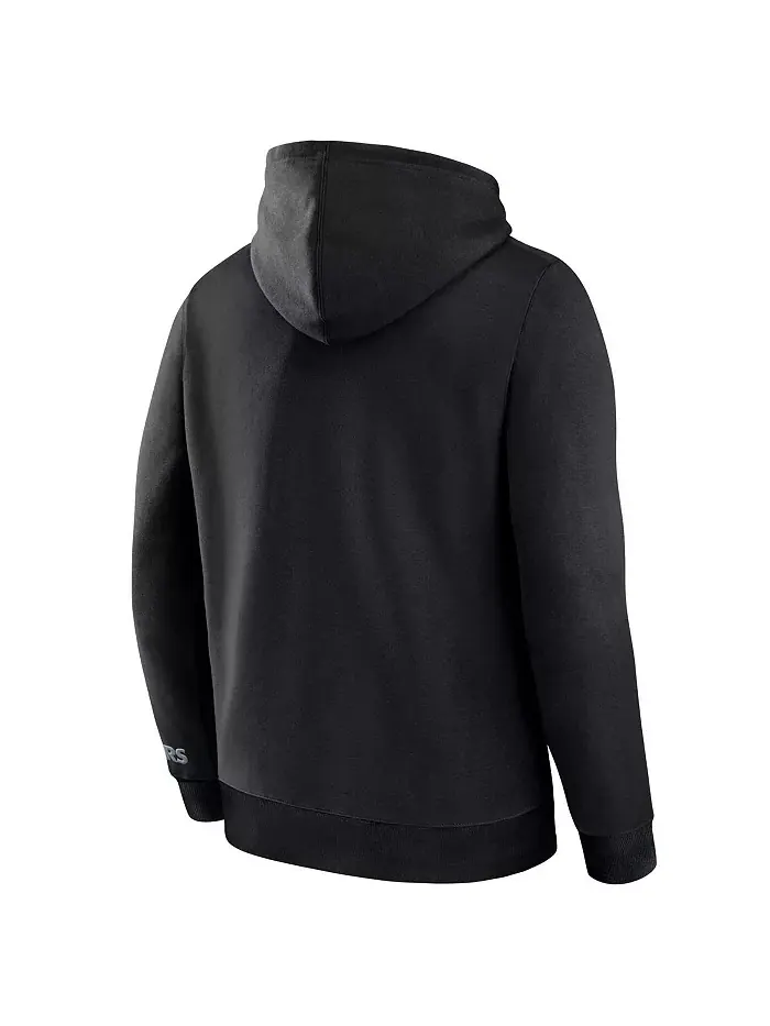 Мужская черная толстовка с капюшоном Legacy Fleece Las Vegas Raiders Fanatics — изображение 3 из 3