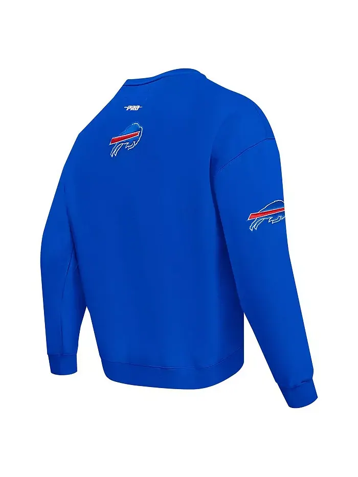 Мужской оверсайз свитшот с капюшоном Royal Buffalo Bills Turn It Up Pro Standard — изображение 3 из 5
