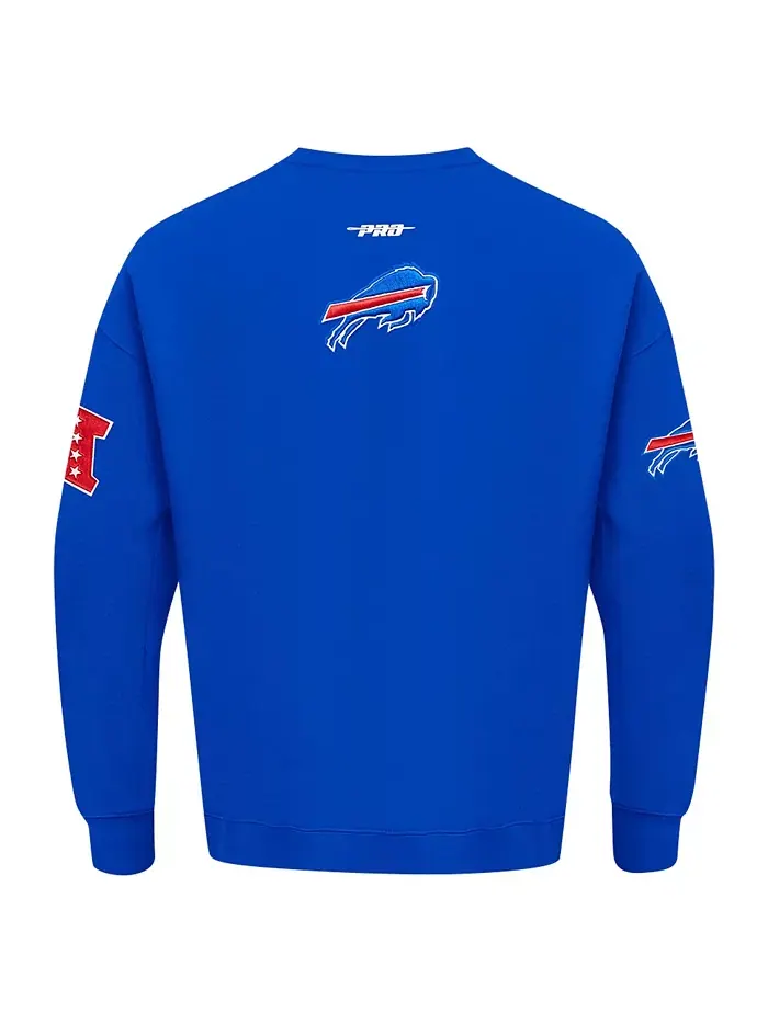 Мужской оверсайз свитшот с капюшоном Royal Buffalo Bills Turn It Up Pro Standard — изображение 4 из 5