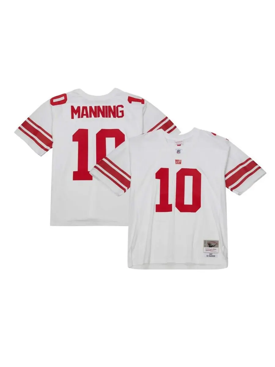 Mitchell & Ness Мужская белая реплика майки Эли Маннинга из команды New York Giants Legacy — изображение 1 из 5, белый