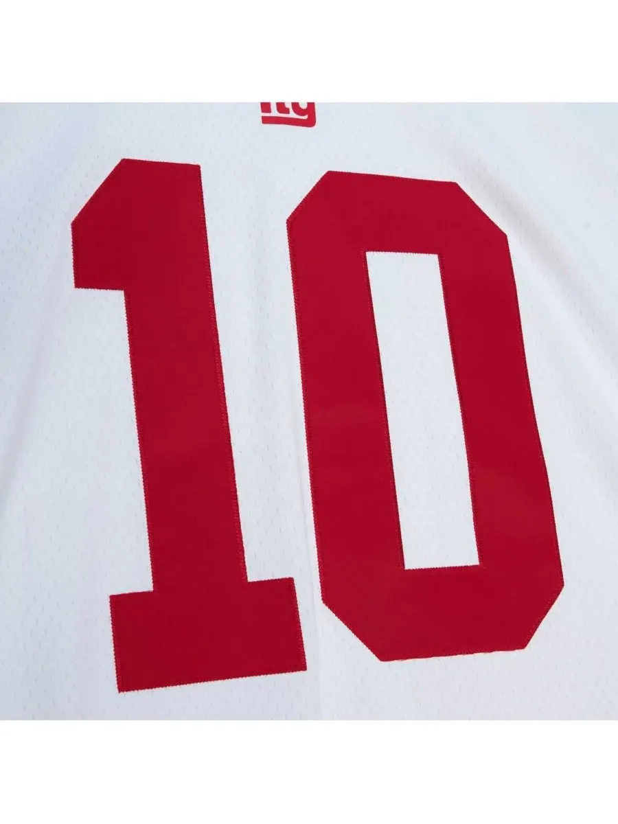 Mitchell & Ness Мужская белая реплика майки Эли Маннинга из команды New York Giants Legacy — изображение 3 из 5, белый