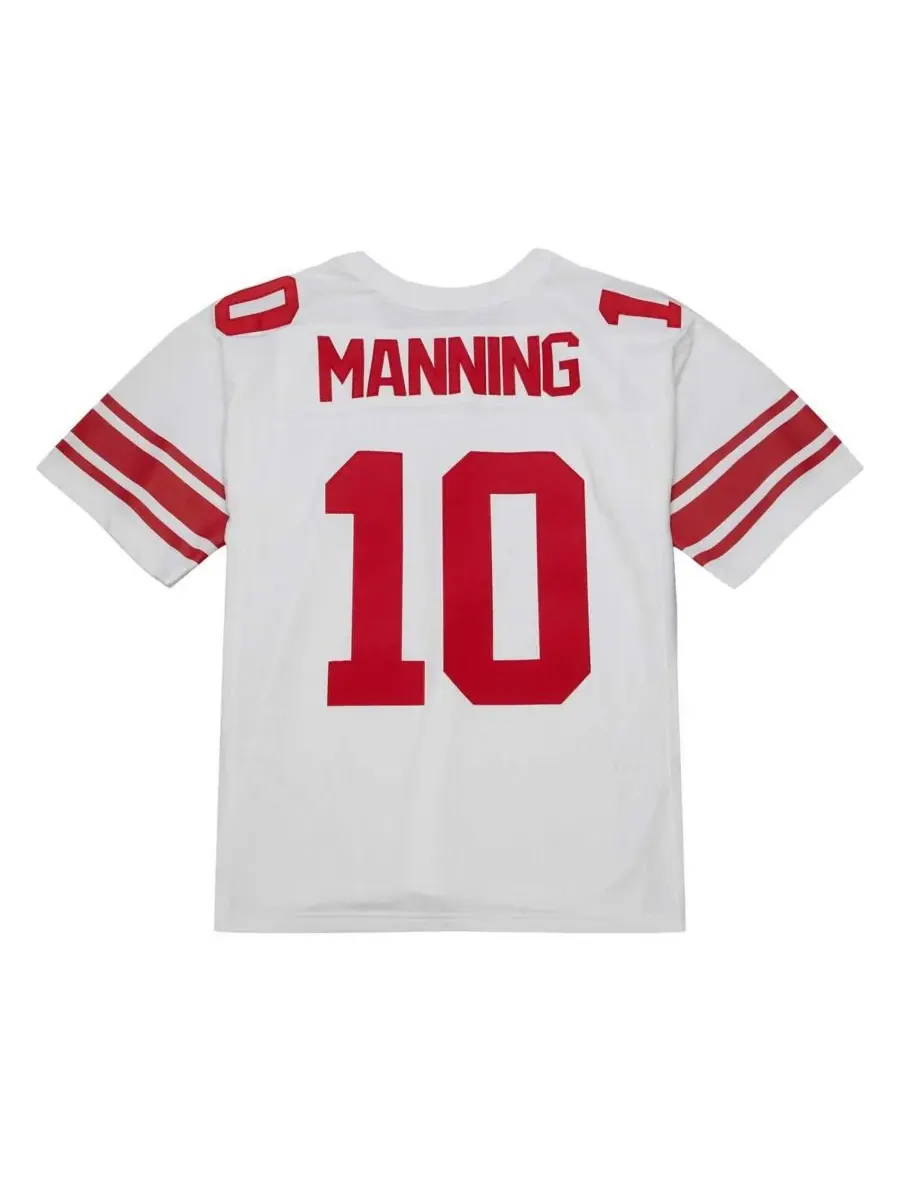 Mitchell & Ness Мужская белая реплика майки Эли Маннинга из команды New York Giants Legacy — изображение 4 из 5, белый