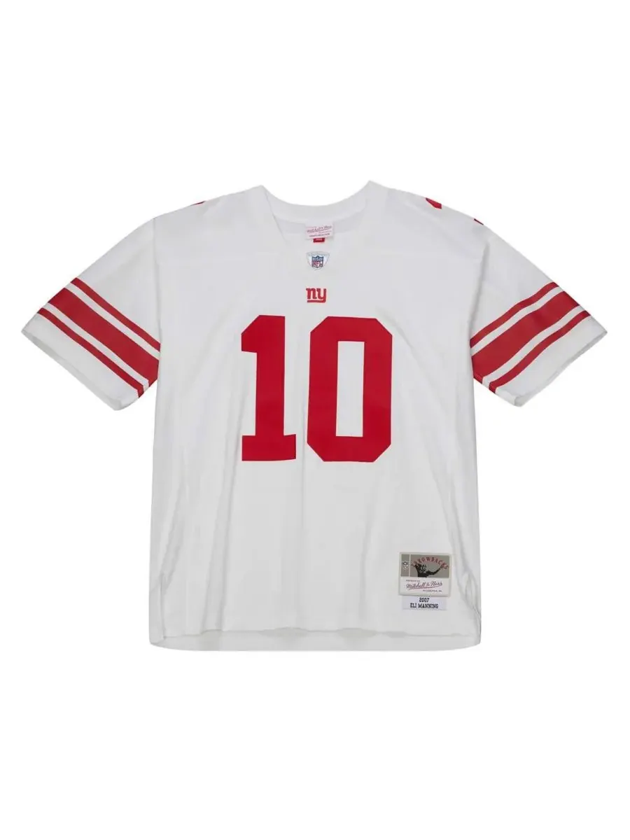 Mitchell & Ness Мужская белая реплика майки Эли Маннинга из команды New York Giants Legacy — изображение 5 из 5, белый