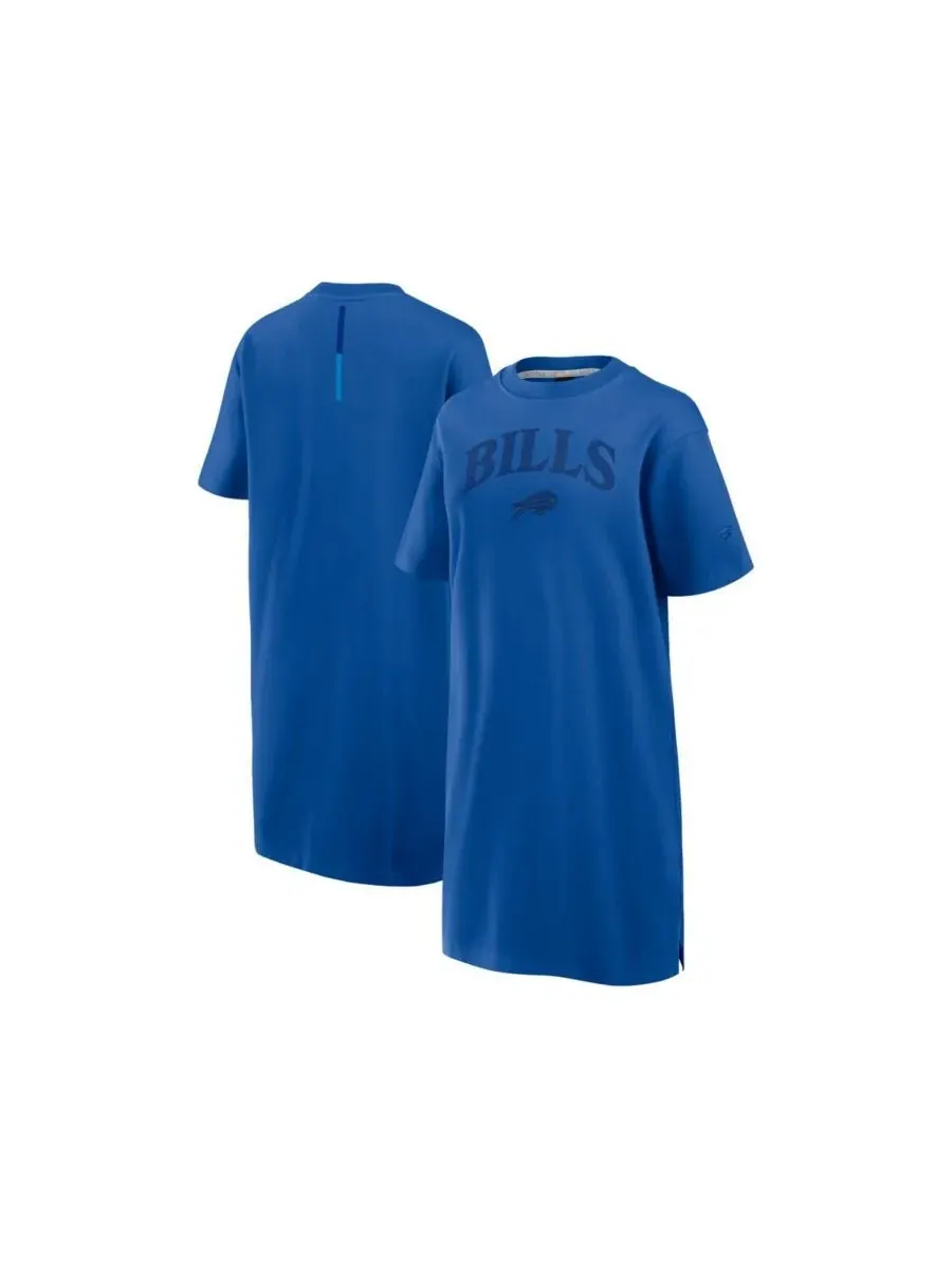 Женское платье Royal Buffalo Bills Elements Go Tri-Blend Fanatics — изображение 1 из 3, королевский
