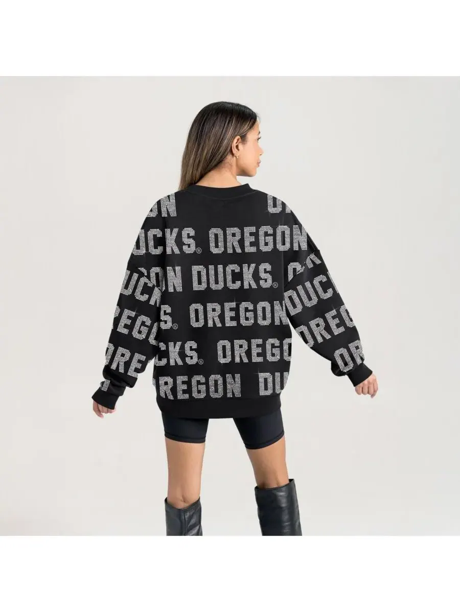 Gameday Couture Женская черная толстовка Oregon Ducks Hype Era — изображение 4 из 5, черный