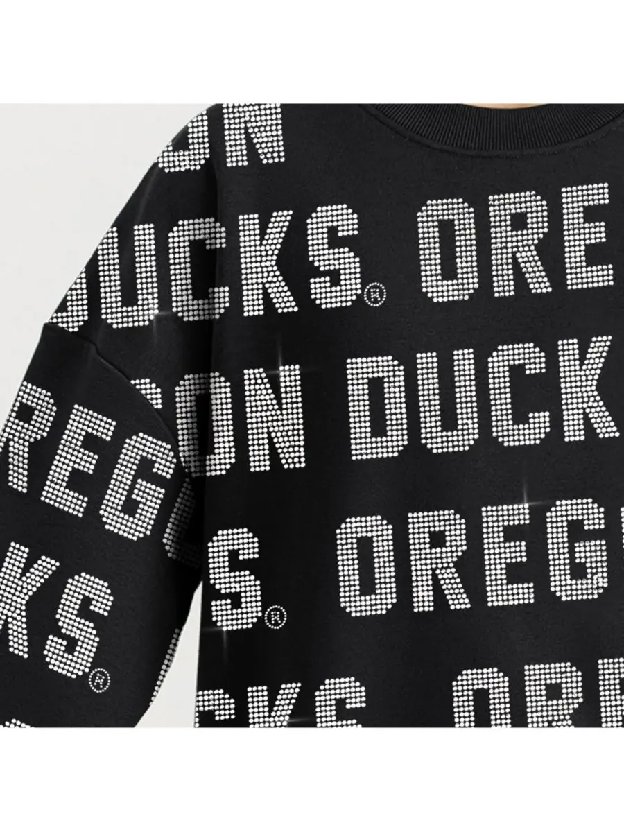 Gameday Couture Женская черная толстовка Oregon Ducks Hype Era — изображение 5 из 5, черный