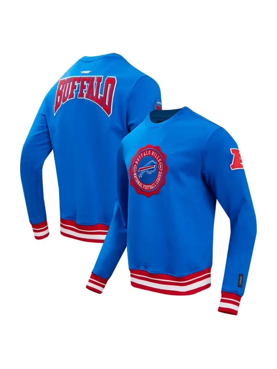 Мужская толстовка с эмблемой команды Royal Buffalo Bills Pro Standard — изображение 1 из 4, королевский